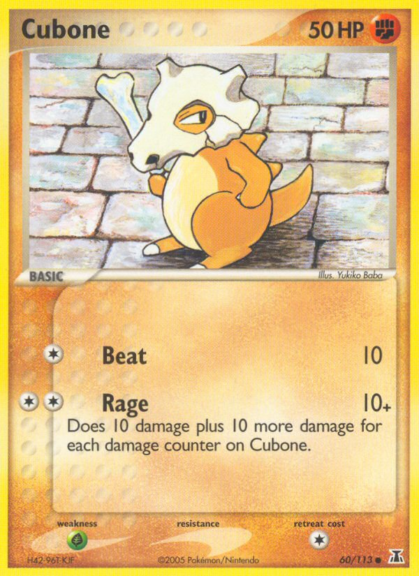 Cubone (60/113) [EX: Delta Species] | Total Play