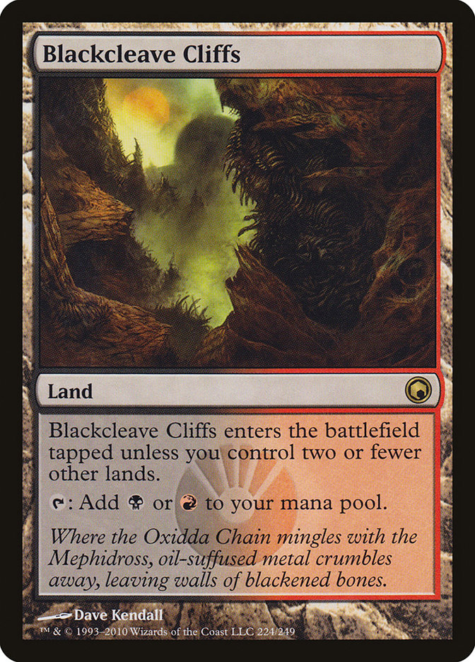 Blackcleave Cliffs [Scars of Mirrodin] | Total Play