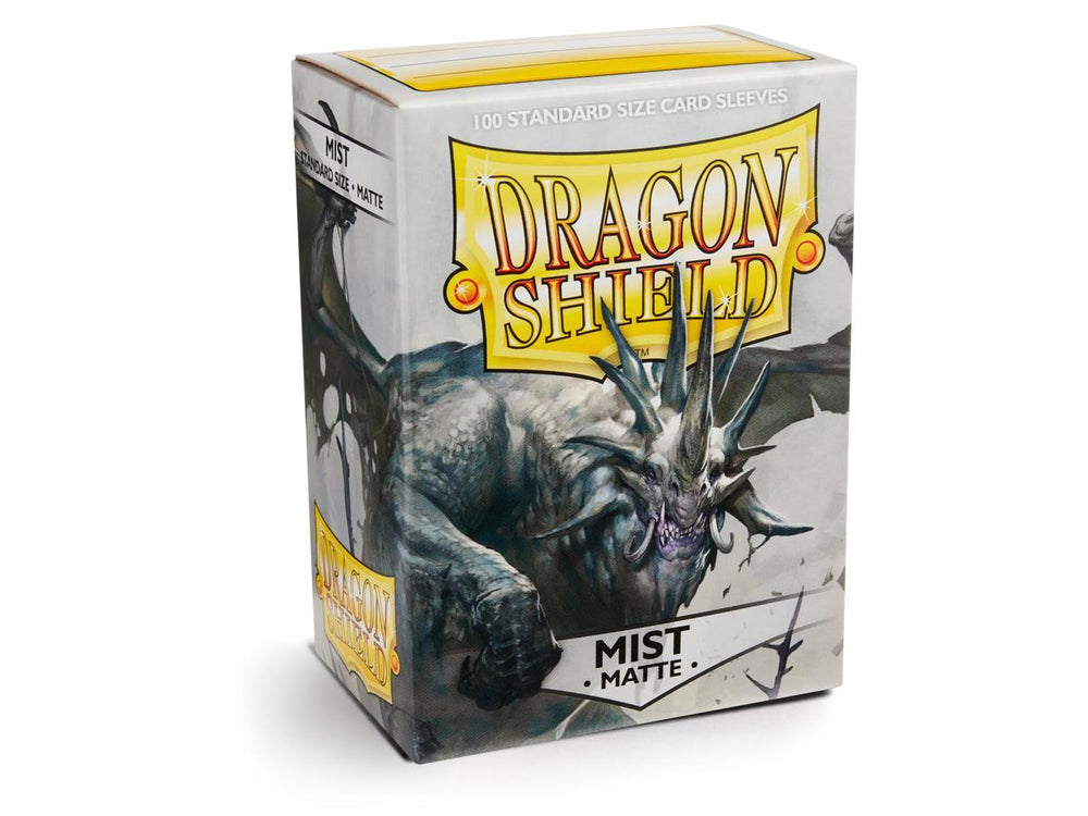 Dragon Shield: Standard 100ct Sleeves - Mist (Matte) | Total Play