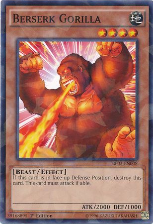 Berserk Gorilla [BP03-EN008] Shatterfoil Rare | Total Play