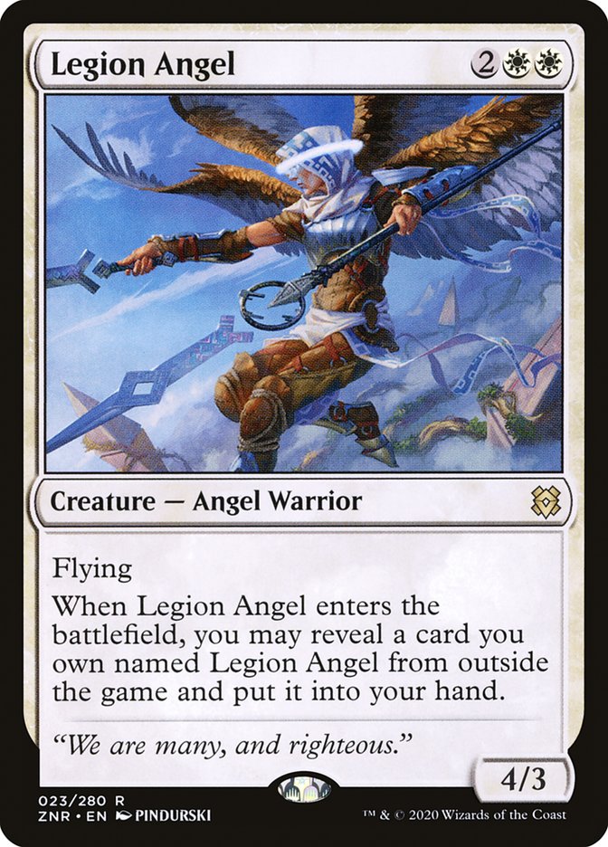 Legion Angel [Zendikar Rising] | Total Play