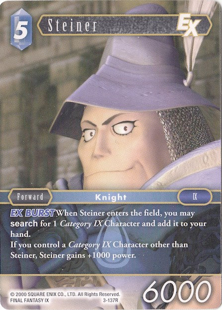 Steiner EX (Deck Exclusive) [Opus III] | Total Play