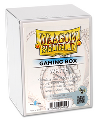 Dragon Shield: Strongbox - White (Gaming Box) | Total Play