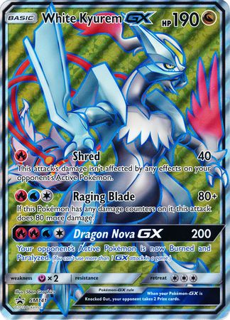 White Kyurem GX (SM141) (Jumbo Card) [Sun & Moon: Black Star Promos] | Total Play