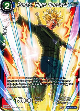 Trunks, Hope Renewed (EX06-10) [Special Anniversary Set] | Total Play