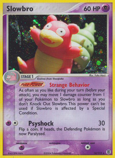 Slowbro (14/112) [EX: FireRed & LeafGreen] | Total Play