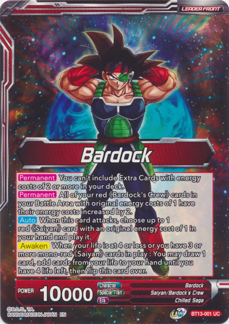 Bardock // SS Bardock, the Legend Awakened (BT13-001) [Supreme Rivalry Prerelease Promos] | Total Play