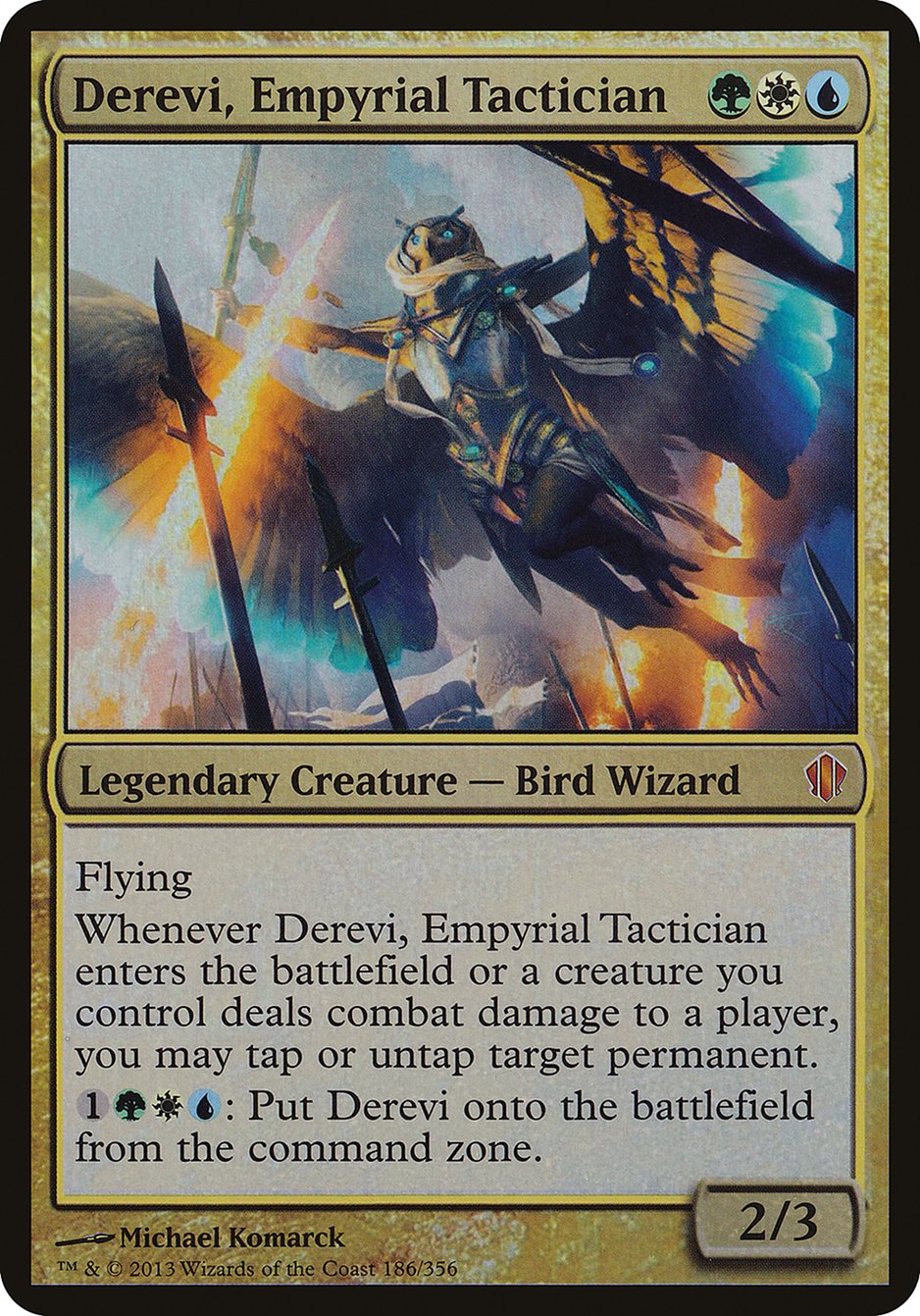 Derevi, Empyrial Tactician (Oversized) [Commander 2013 Oversized] | Total Play