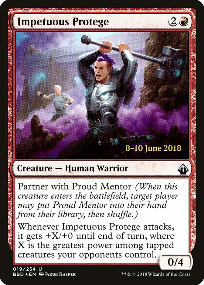 Impetuous Protege [Battlebond Prerelease Promos] | Total Play