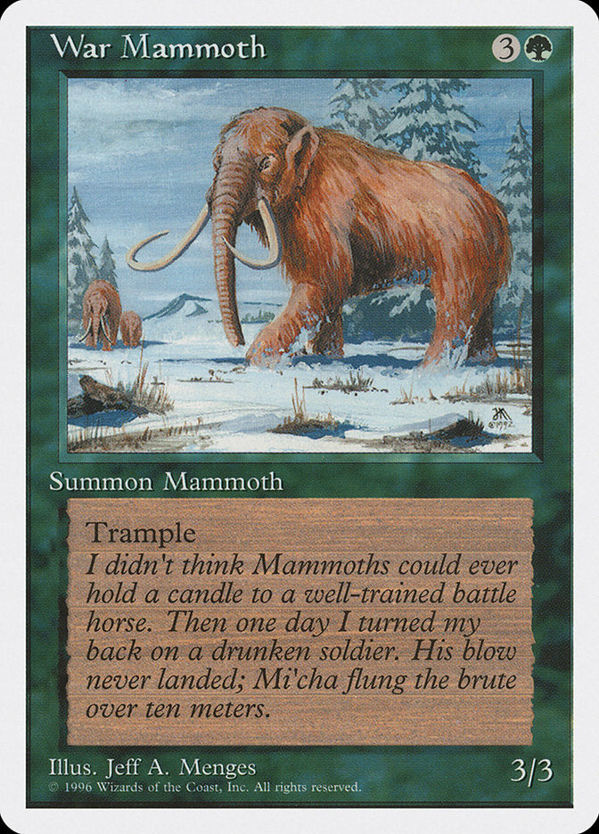 War Mammoth [Introductory Two-Player Set] | Total Play