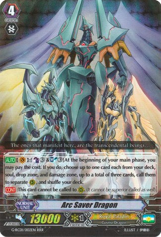 Arc Saver Dragon (G-RC01/002EN) [Revival Collection] | Total Play