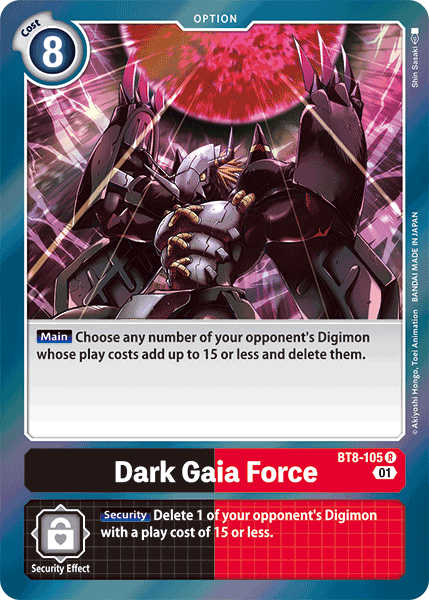 Dark Gaia Force [BT8-105] [New Awakening] | Total Play