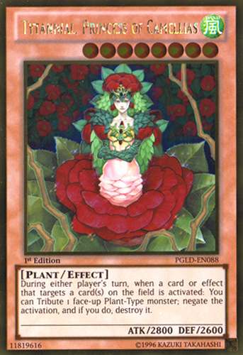 Tytannial, Princess of Camellias [PGLD-EN088] Gold Rare | Total Play