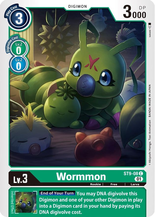 Wormmon [ST9-08] [Starter Deck: Ultimate Ancient Dragon] | Total Play