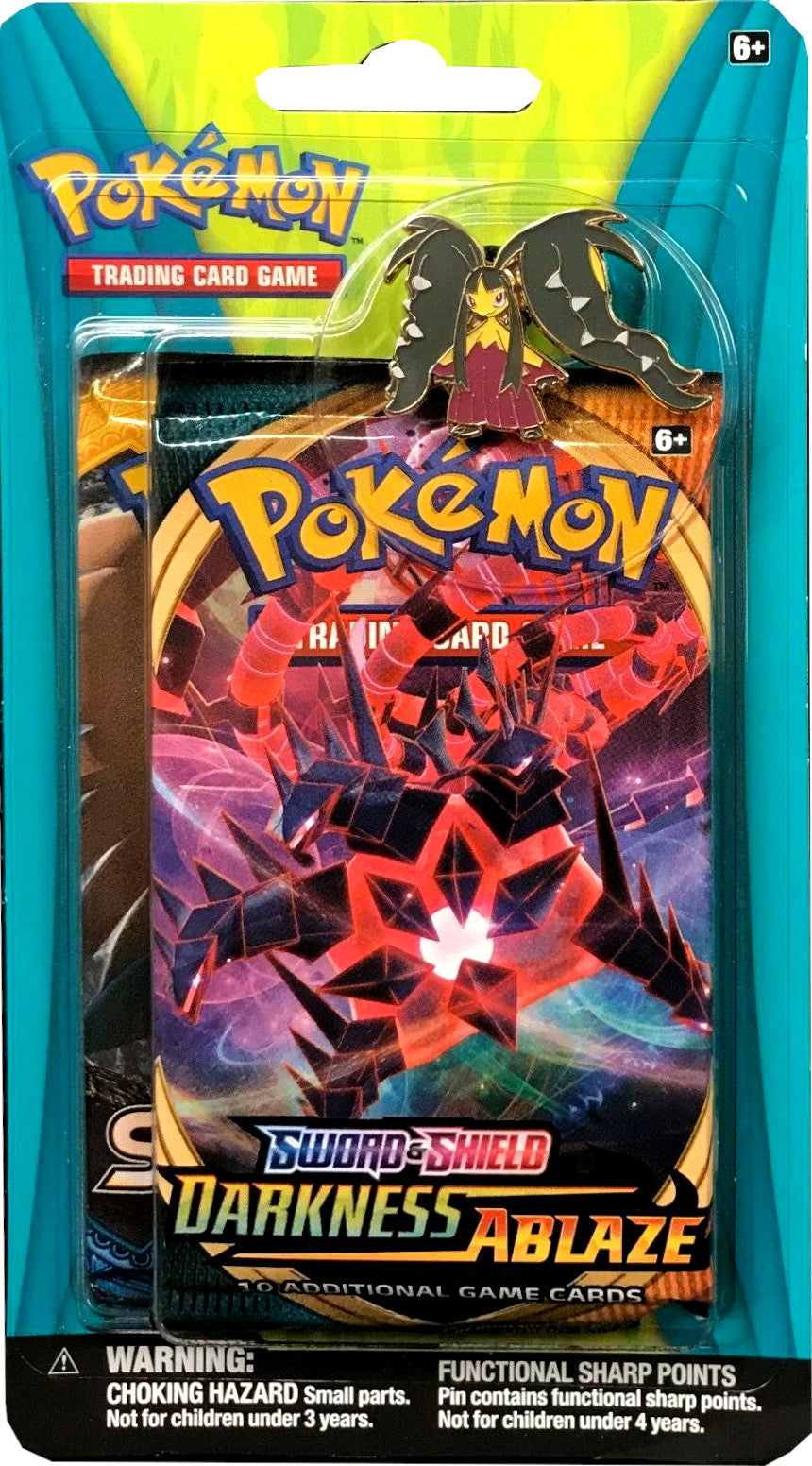 Sword and Shield: Darkness Ablaze - Collector's Pin 2-Pack Blister (Mega Mewile) | Total Play