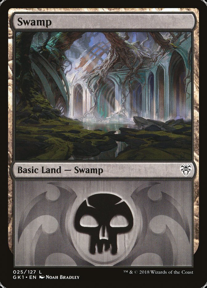 Swamp (25) [Guilds of Ravnica Guild Kit] | Total Play