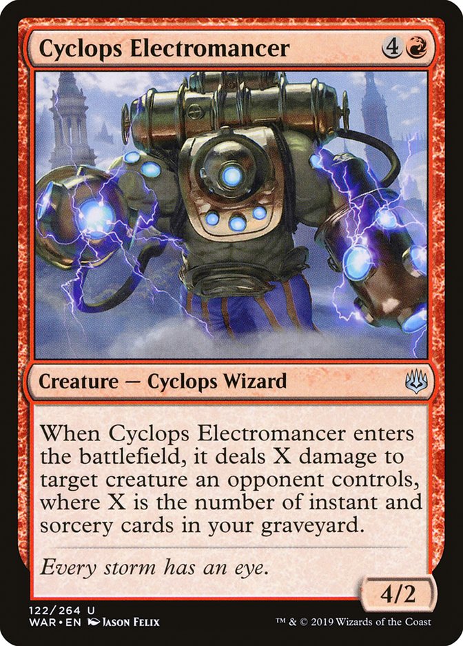 Cyclops Electromancer [War of the Spark] | Total Play