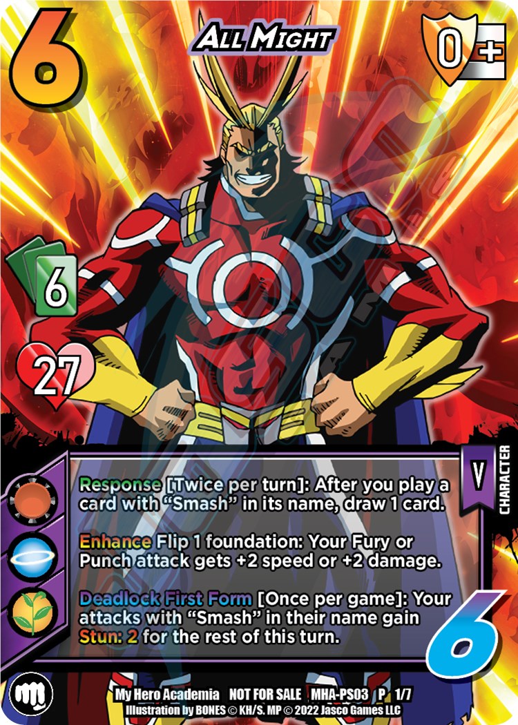 All Might [Crimson Rampage Promos] | Total Play