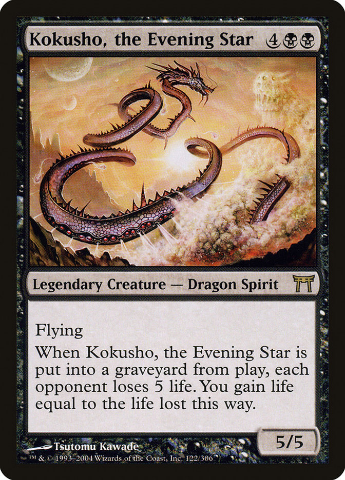 Kokusho, the Evening Star [Champions of Kamigawa] | Total Play