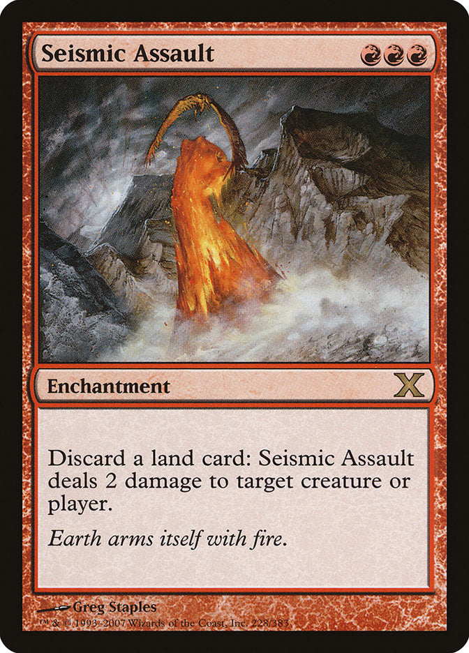 Seismic Assault [Tenth Edition] | Total Play