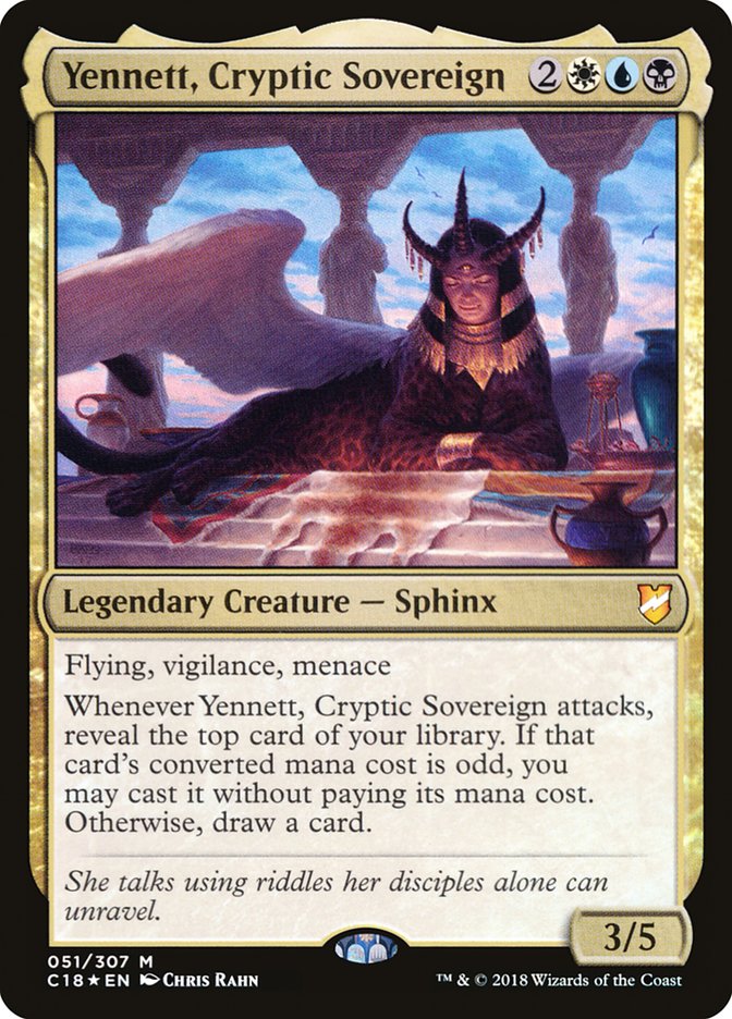 Yennett, Cryptic Sovereign [Commander 2018] | Total Play
