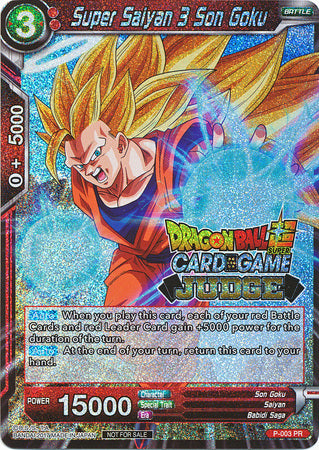 Super Saiyan 3 Son Goku (P-003) [Judge Promotion Cards] | Total Play