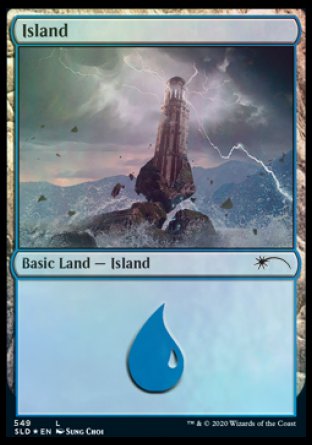 Island (Wizards) (549) [Secret Lair Drop Promos] | Total Play