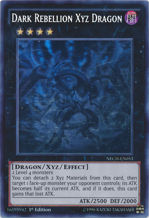 Dark Rebellion Xyz Dragon [NECH-EN053] Ghost Rare | Total Play