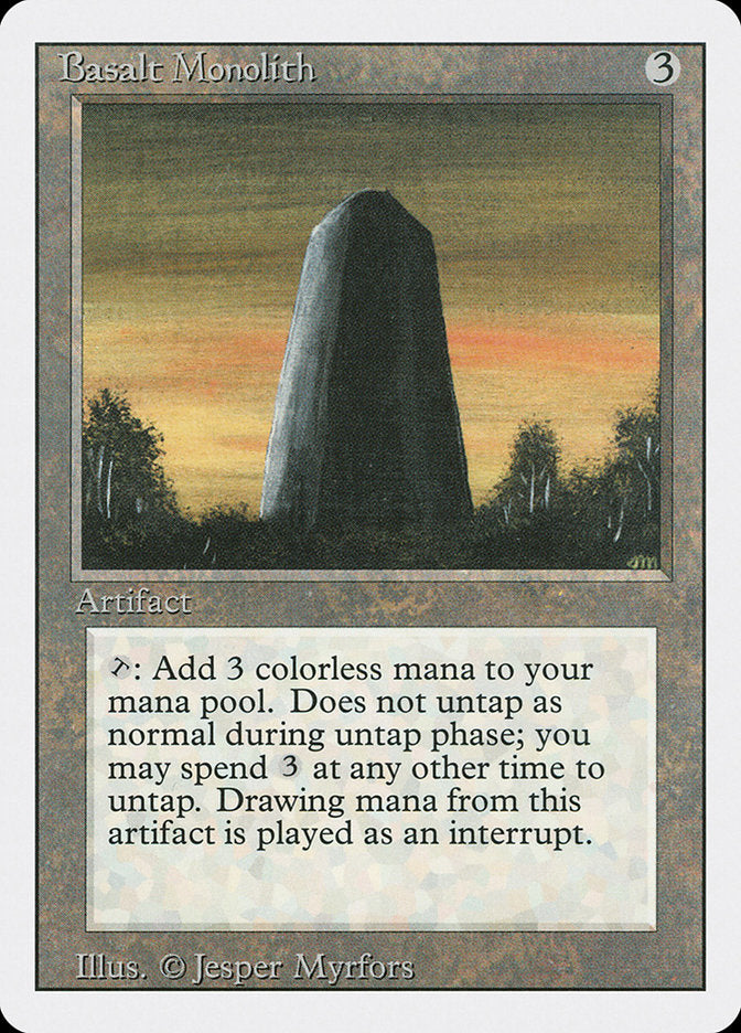 Basalt Monolith [Revised Edition] | Total Play
