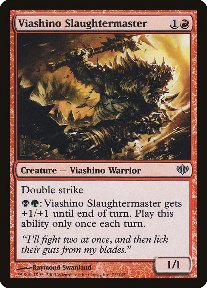 Viashino Slaughtermaster [Conflux] | Total Play