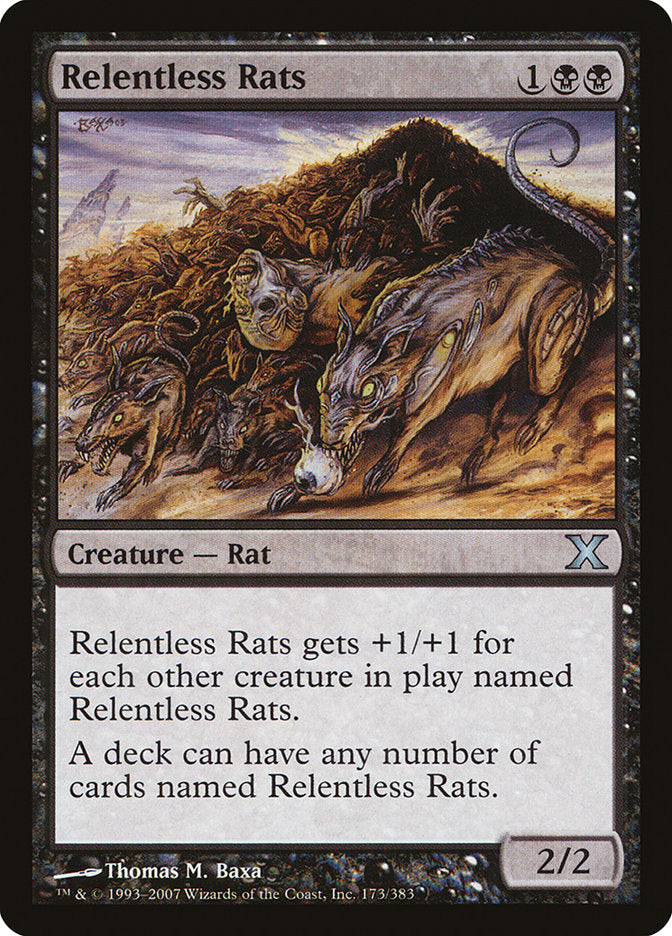 Relentless Rats [Tenth Edition] | Total Play
