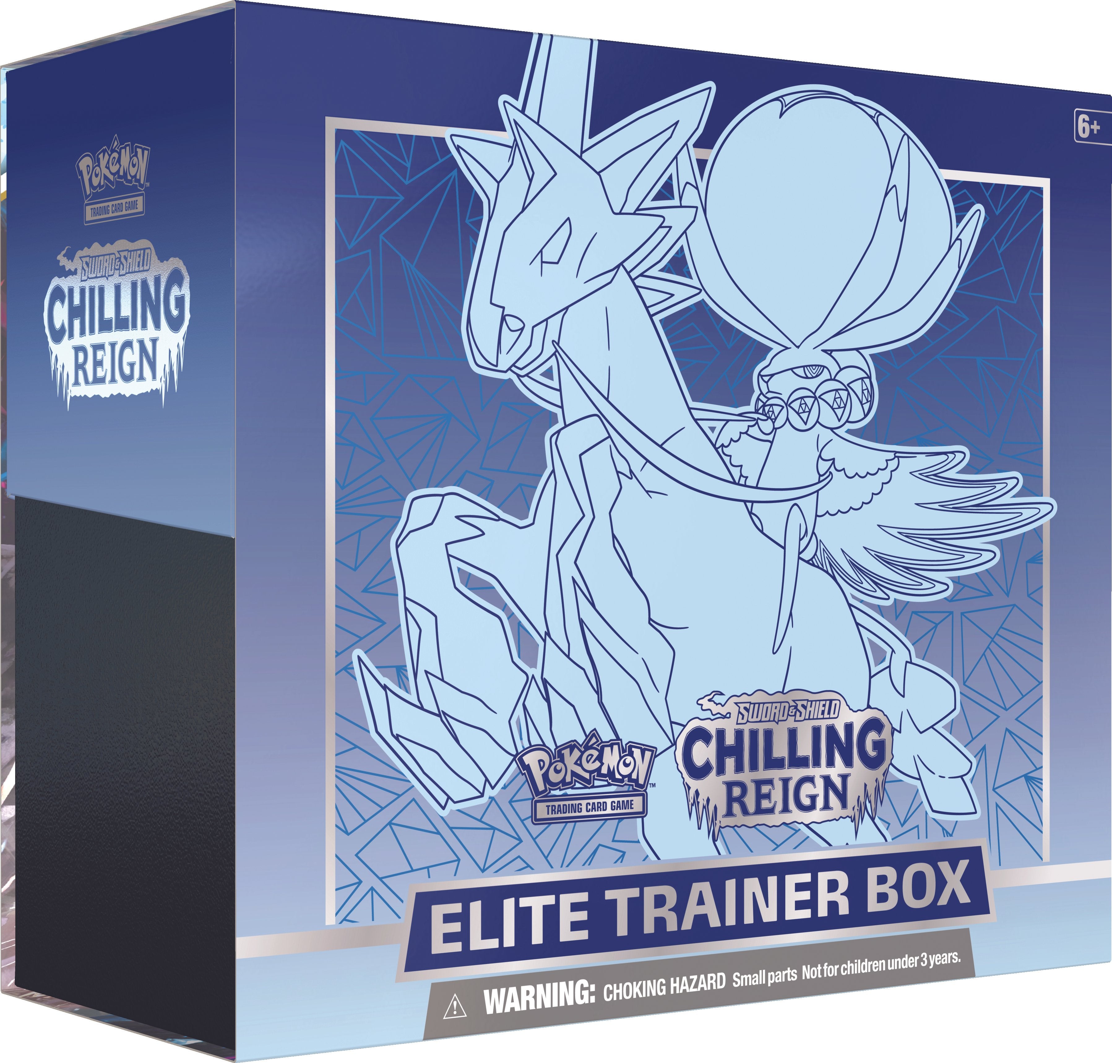 Sword & Shield: Chilling Reign - Elite Trainer Box (Ice Rider Calyrex) | Total Play