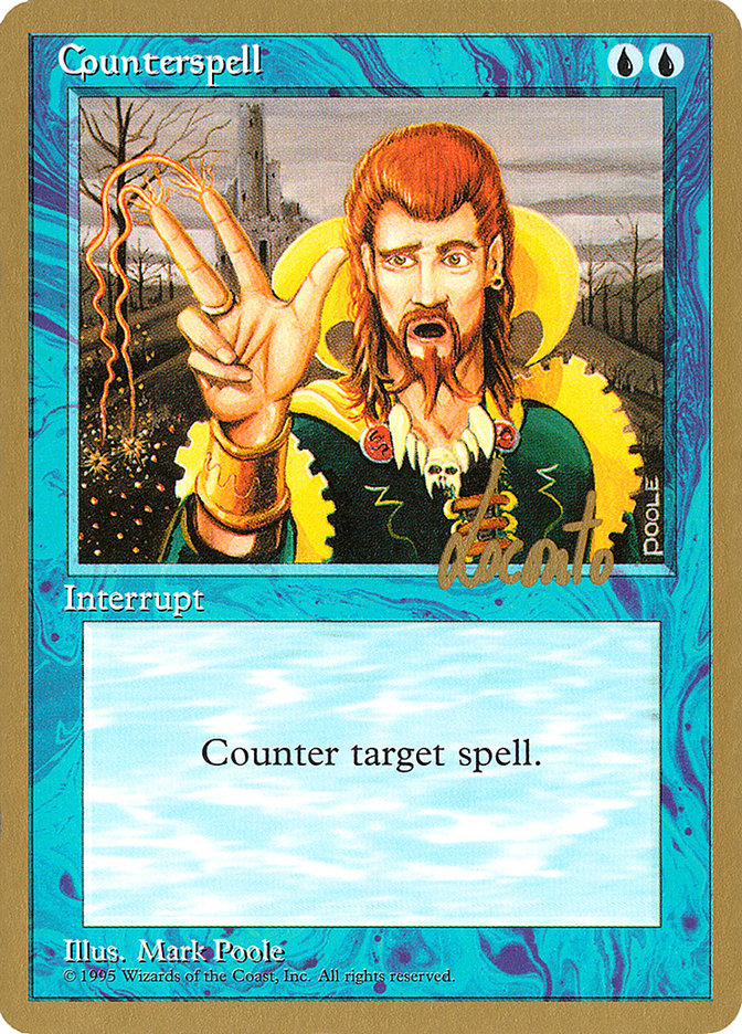 Counterspell (Michael Loconto) [Pro Tour Collector Set] | Total Play