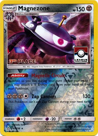 Magnezone (83/156) (League Promo 3rd Place) [Sun & Moon: Ultra Prism] | Total Play
