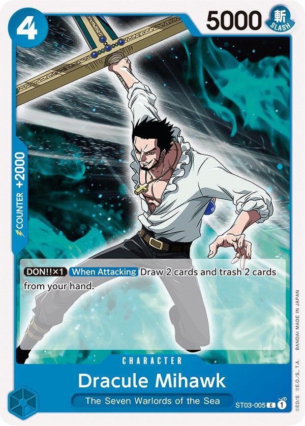 Dracule Mihawk [Starter Deck: The Seven Warlords of The Sea] | Total Play