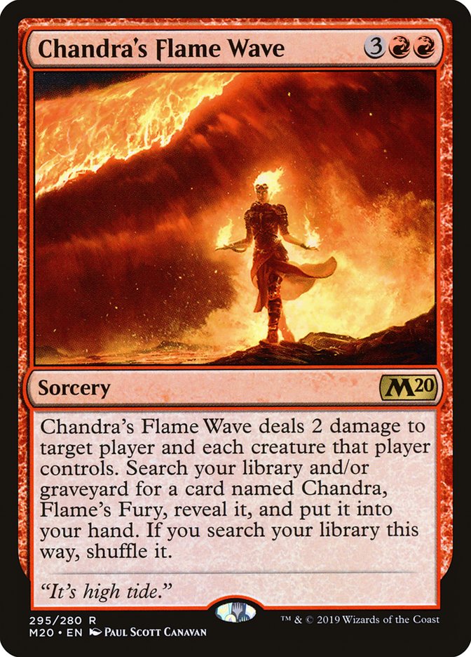 Chandra's Flame Wave [Core Set 2020] | Total Play