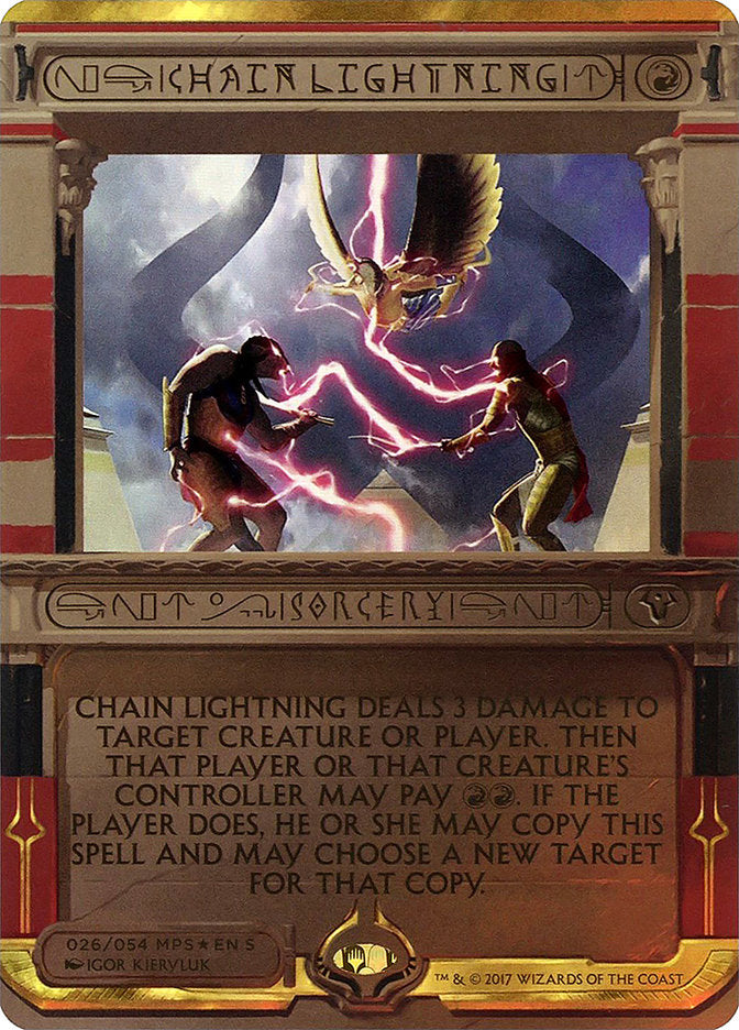 Chain Lightning (Invocation) [Amonkhet Invocations] | Total Play