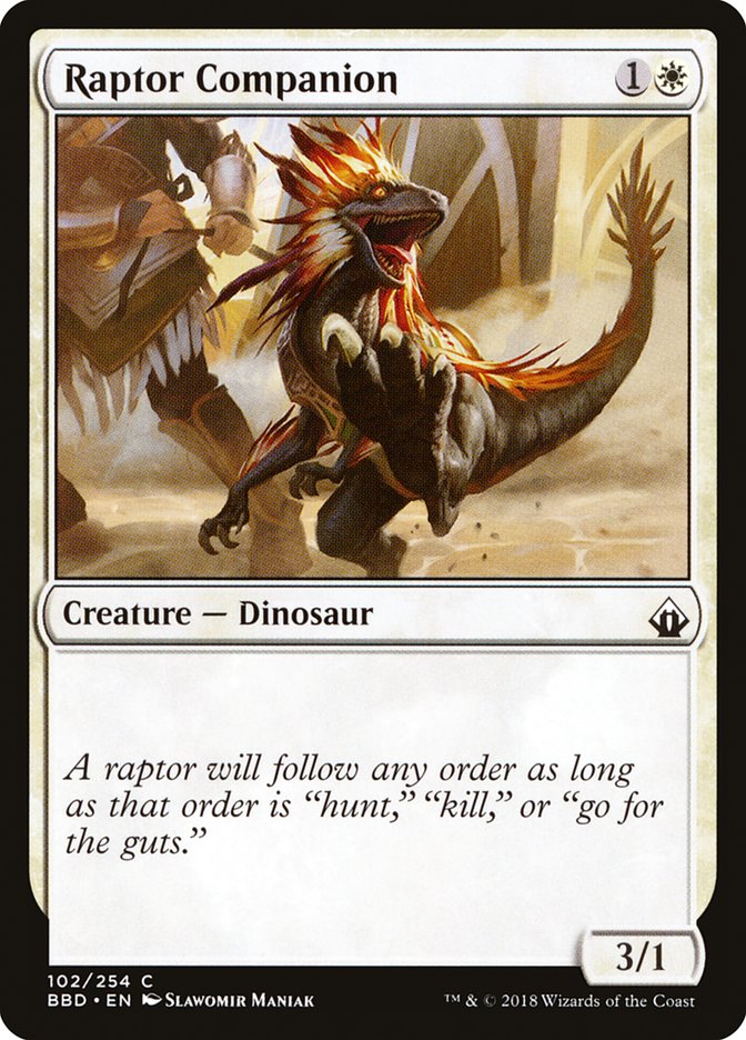 Raptor Companion [Battlebond] | Total Play