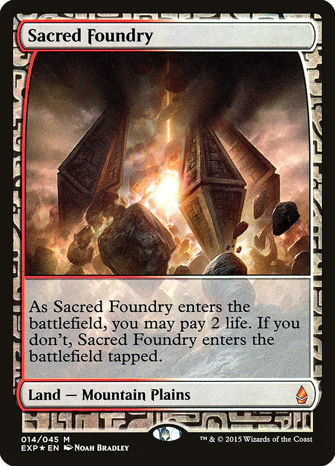 Sacred Foundry [Zendikar Expeditions] | Total Play