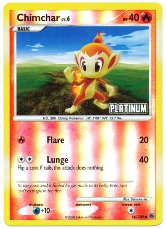 Chimchar (56/100) [Burger King Promos: 2009 Collection] | Total Play