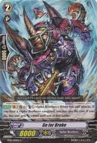 Go for Broke (BT10/096EN) [Triumphant Return of the King of Knights] | Total Play