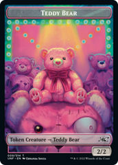Teddy Bear // Storm Crow Double-Sided Token [Unfinity Tokens] | Total Play