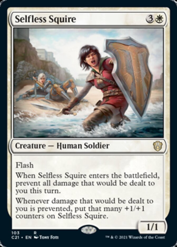 Selfless Squire [Commander 2021] | Total Play