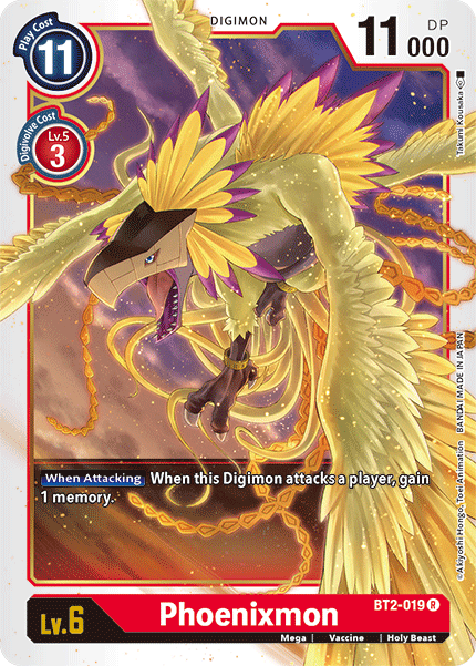 Phoenixmon [BT2-019] [Release Special Booster Ver.1.5] | Total Play