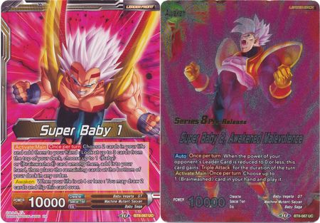 Super Baby 1 // Super Baby 2, Awakened Malevolence (BT8-067_PR) [Malicious Machinations Prerelease Promos] | Total Play