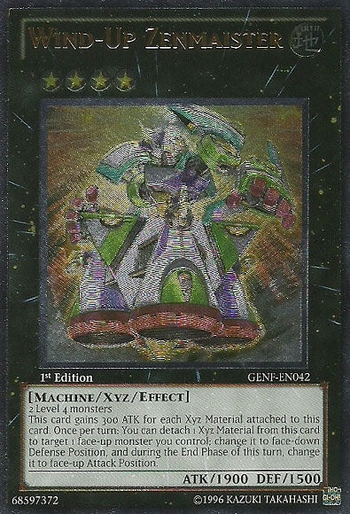 Wind-Up Zenmaister [GENF-EN042] Ultimate Rare | Total Play