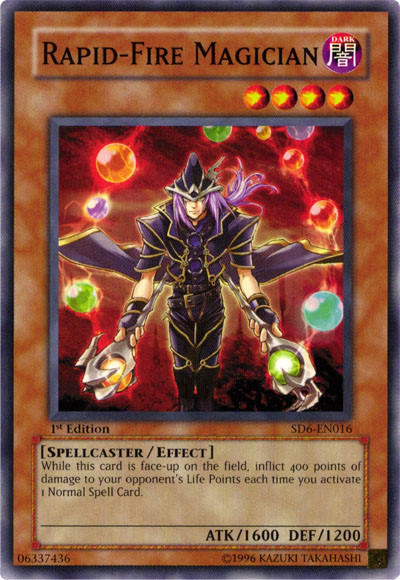 Rapid-Fire Magician [SD6-EN016] Common | Total Play