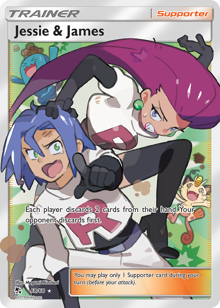 Jessie & James (68/68) [Sun & Moon: Hidden Fates] | Total Play