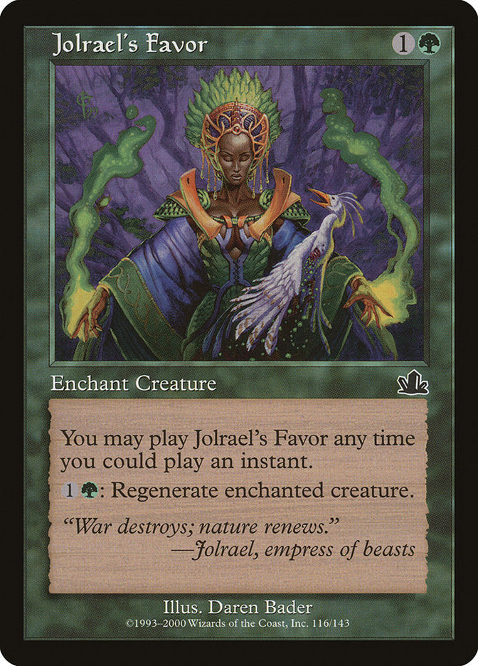 Jolrael's Favor [Prophecy] | Total Play