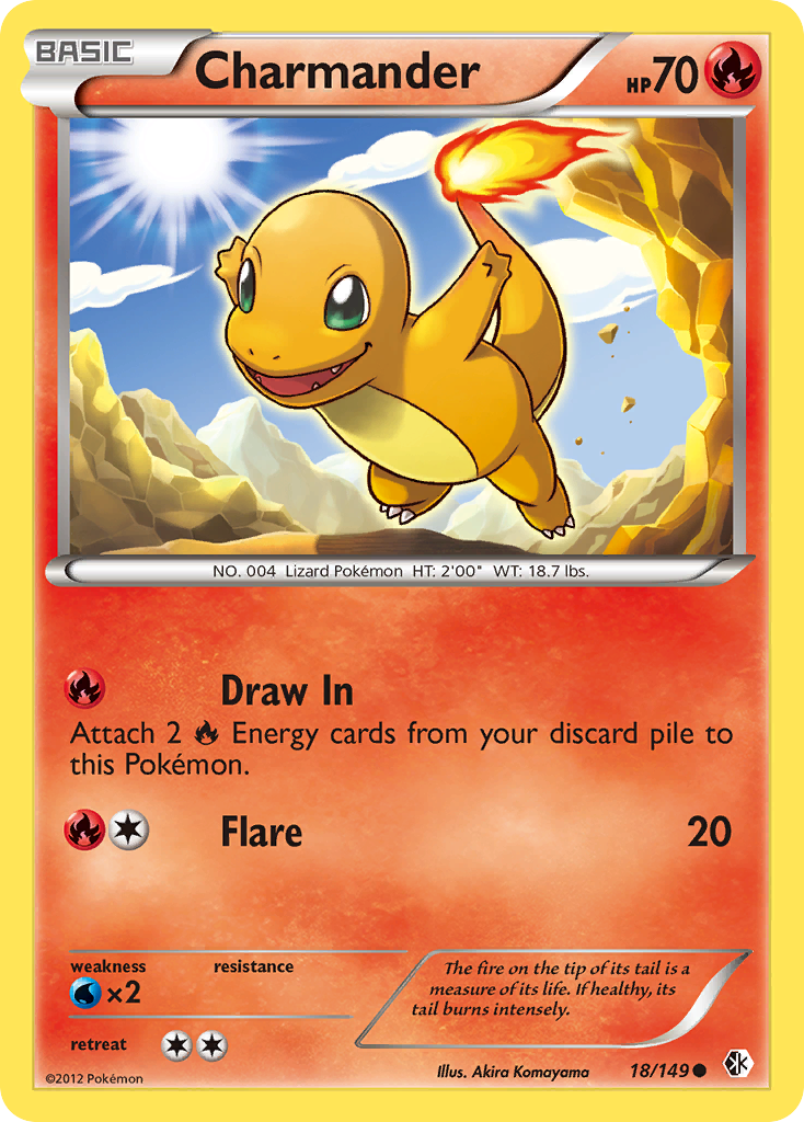 Charmander (18/149) [Black & White: Boundaries Crossed] | Total Play